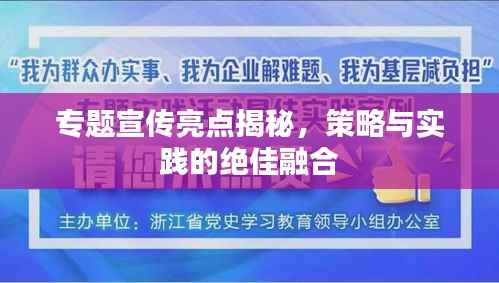 专题宣传亮点揭秘,策略与实践的绝佳融合